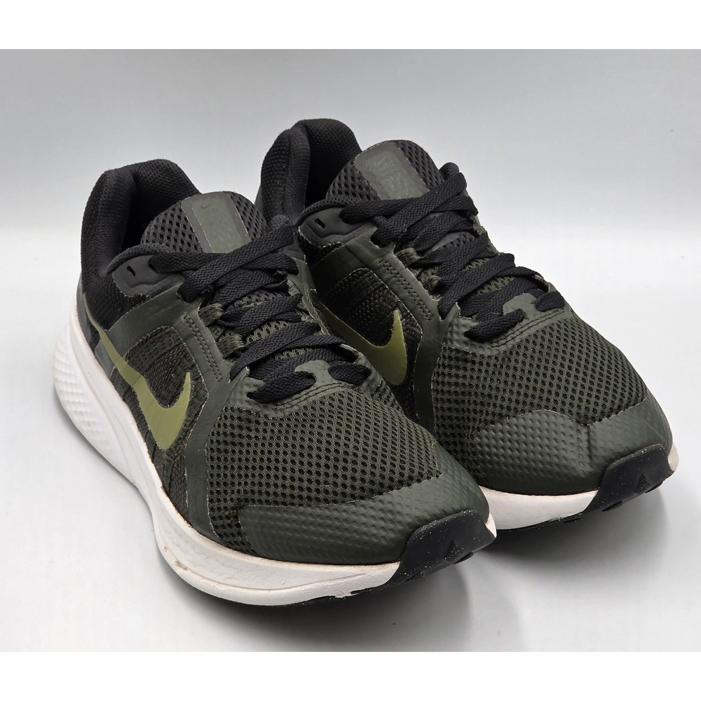 Nike Run Swift‎ 2 Mens 8.5 Olive Green Black Running Shoes DH5429-301 Sneakers